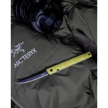CRKT CEO Bamboo 7096YGK Folding Knife – 3.11" 8Cr13MoV